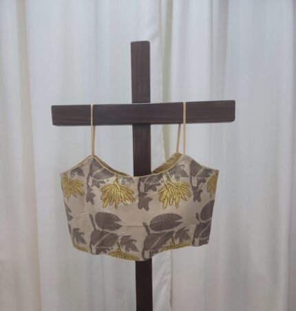 Spaghetti strap cotton  blouse