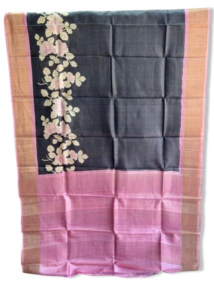 TUSSAR PRINTED SAREE