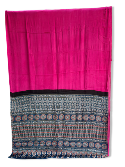 PINK MODAL SAREE