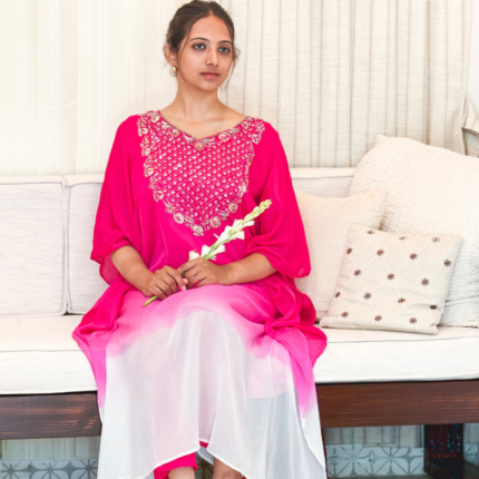 KAFTAN GEORGETTE DRESS