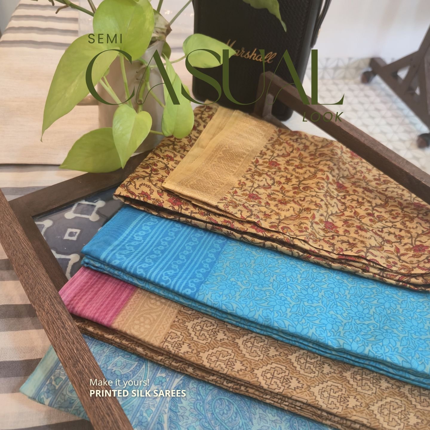 RESIZE PRINTED SILK